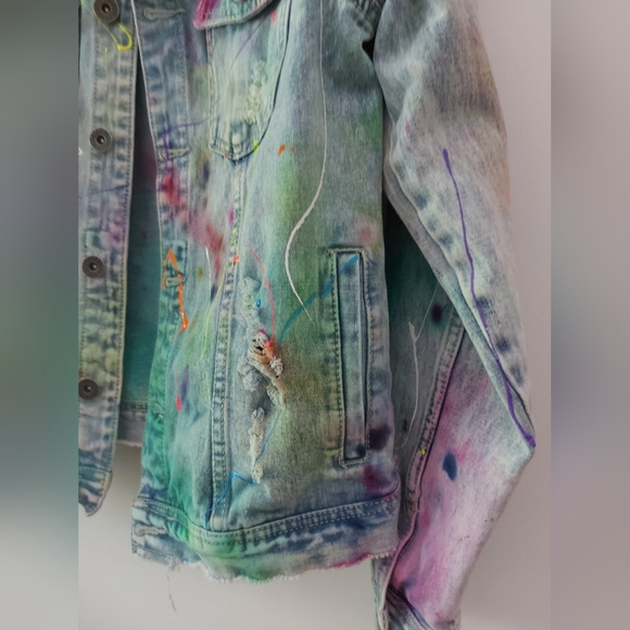 Upercycle denim jacket - Picture 3 of 16